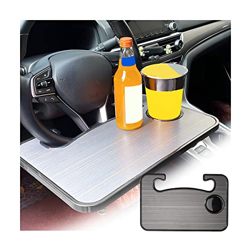 Portable Steering Wheel Tray – Multifunctional HDPE Car Dining & Work Table